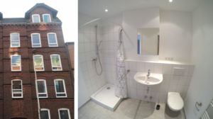 en suite bathroom - unidorm apartments for students